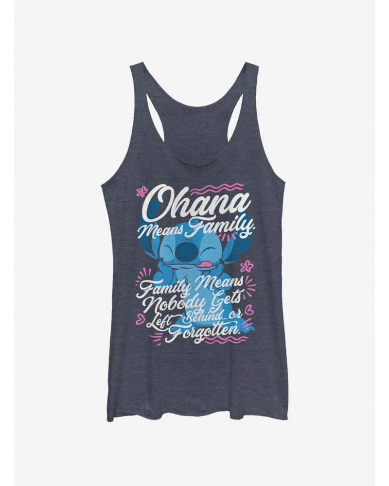 Disney Lilo & Stitch Ohana Family Girls Tank $6.63 Tanks