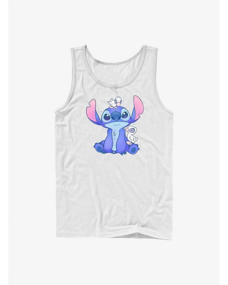 Disney Lilo & Stitch Cute Ducks Tank $8.37 Tanks