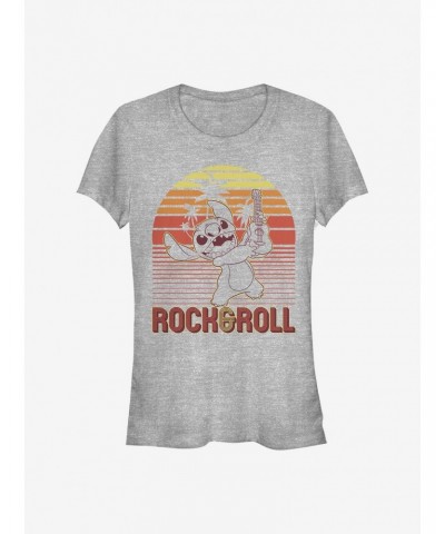 Disney Lilo & Stitch Rock And Roll Stitch Girls T-Shirt $5.98 T-Shirts