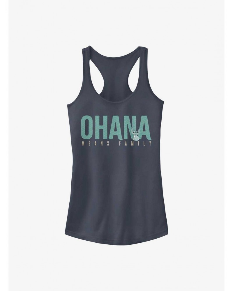 Disney Lilo & Stitch Ohana Bold Girls Tank $8.17 Tanks