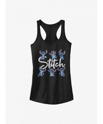 Disney Lilo & Stitch Poses Girls Tank $8.76 Tanks