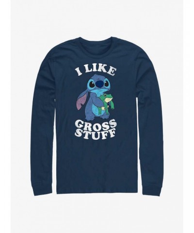 Disney Lilo & Stitch I Like Gross Stuff Stitch Long-Sleeve T-Shirt $7.90 T-Shirts