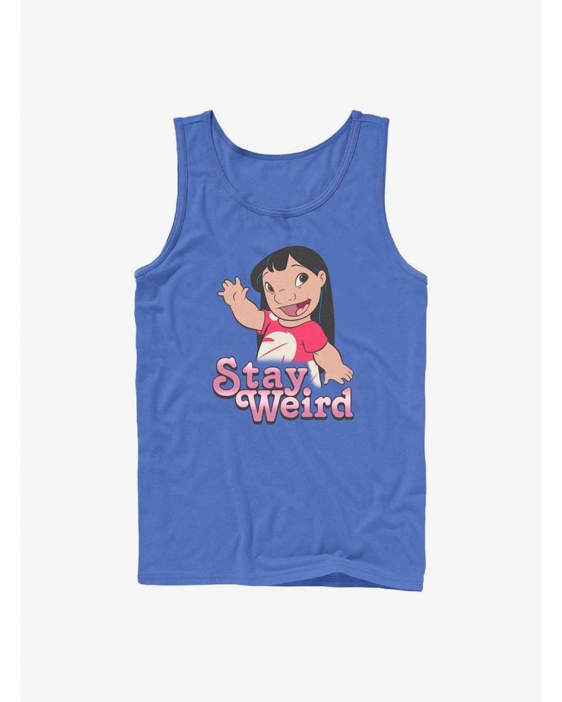 Disney Lilo & Stitch Stay Weird Lilo Tank $8.17 Tanks