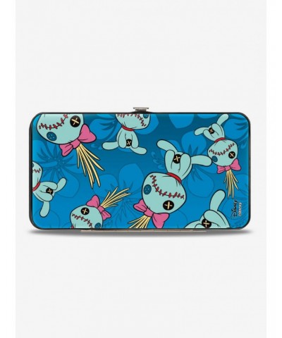 Disney Lilo & Stitch Scrump Hibiscus Hinge Wallet $8.36 Wallets