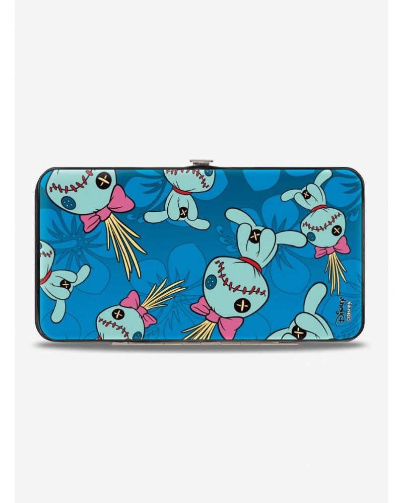 Disney Lilo & Stitch Scrump Hibiscus Hinge Wallet $8.36 Wallets