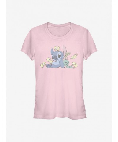 Disney Lilo & Stitch Ducky Kind Girls T-Shirt $8.37 T-Shirts