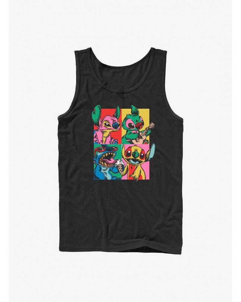 Disney Lilo & Stitch Grunge Stitch Tank $6.18 Tanks