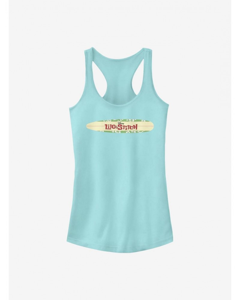 Disney Lilo & Stitch Surfboard Logo Girls Tank $8.17 Tanks