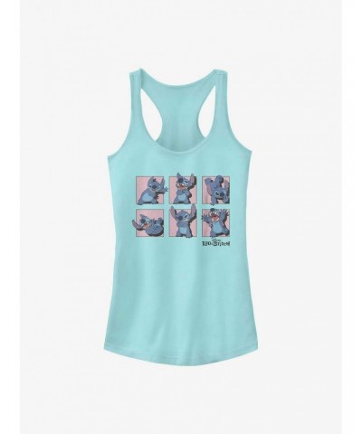 Disney Lilo & Stitch Poses Framed Girls Tank $8.17 Tanks