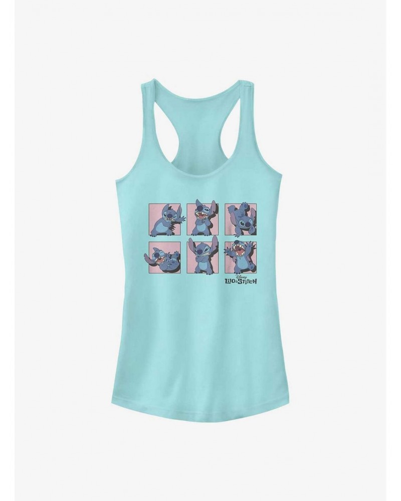 Disney Lilo & Stitch Poses Framed Girls Tank $8.17 Tanks