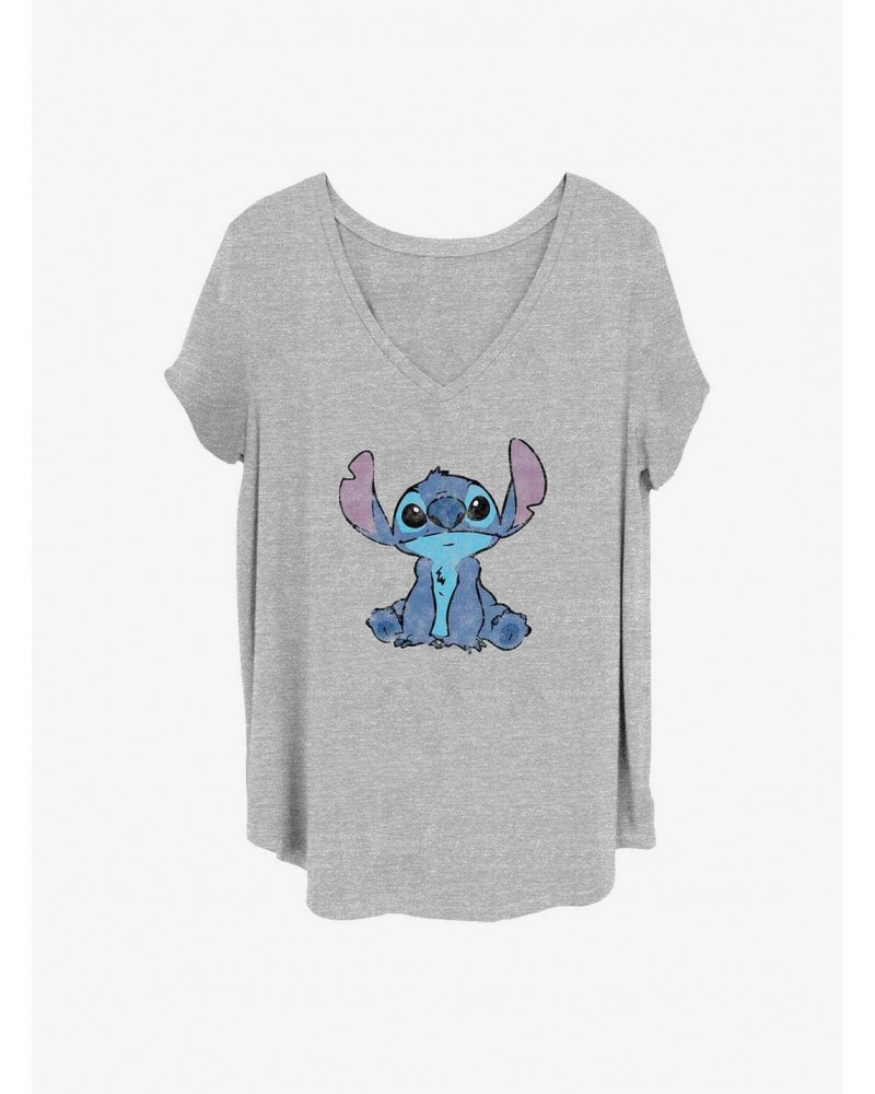 Disney Lilo & Stitch Simply Stitch Girls T-Shirt Plus Size $8.79 T-Shirts