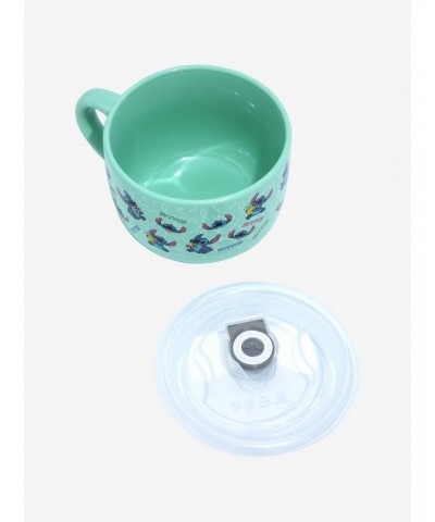 Disney Lilo & Stitch Soup Mug With Lid $5.48 Tumblers