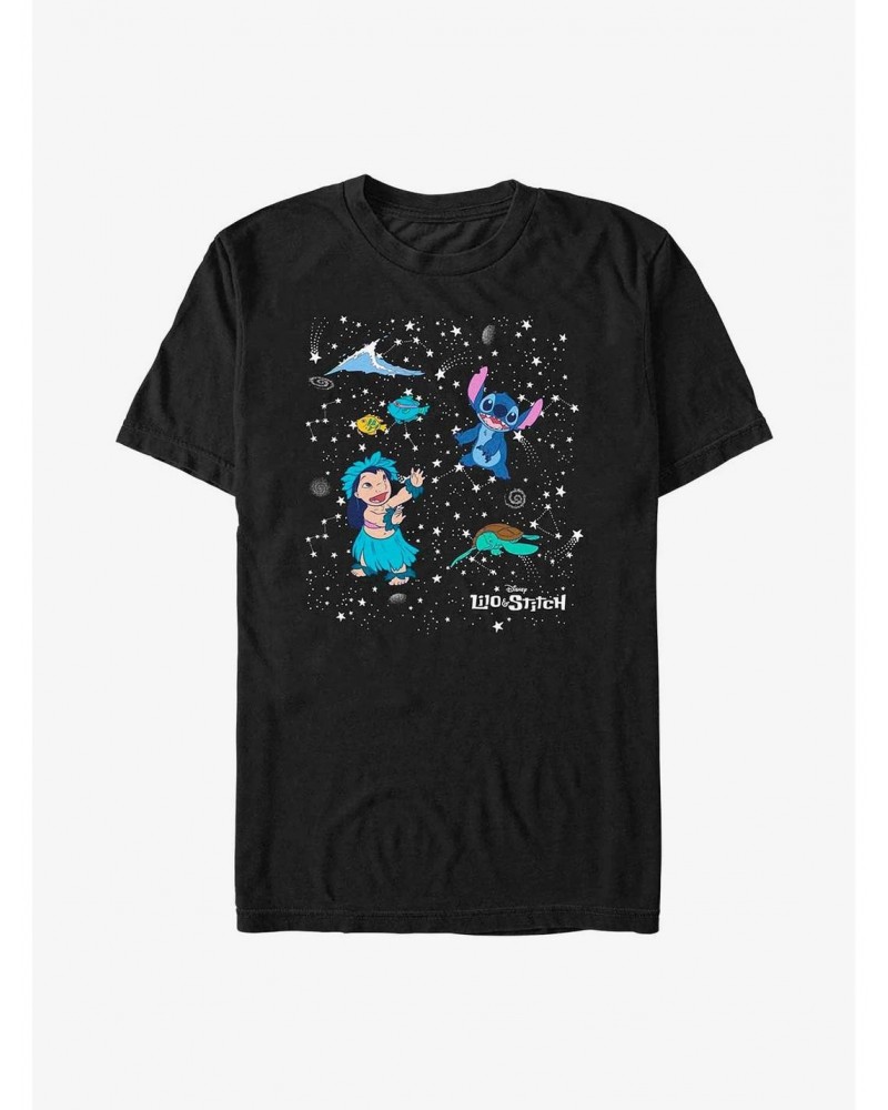 Disney Lilo & Stitch Constellation T-Shirt $8.60 T-Shirts