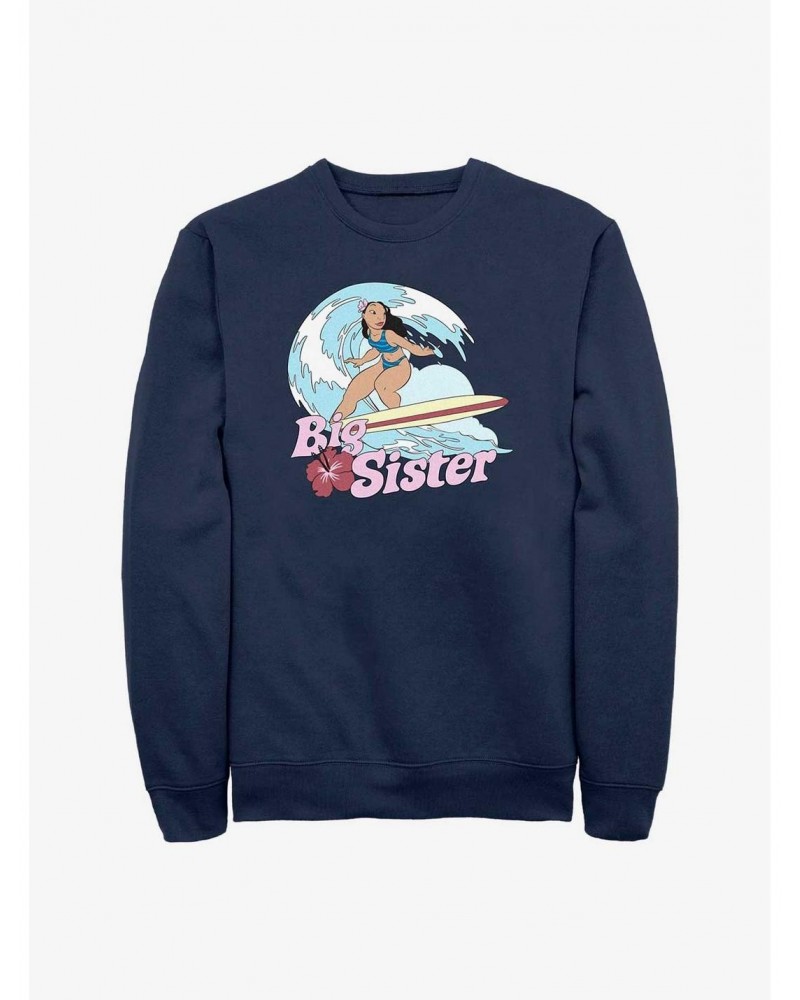 Disney Lilo & Stitch Big Sister Nani Sweatshirt $9.45 Sweatshirts