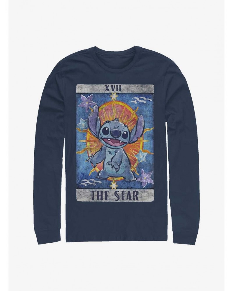 Disney Lilo & Stitch Tarot Long-Sleeve T-Shirt $12.90 T-Shirts