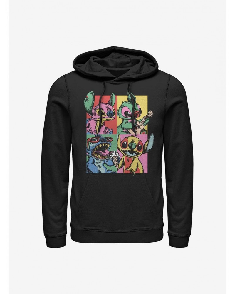 Disney Lilo & Stitch Grunge Stitch Hoodie $16.88 Hoodies