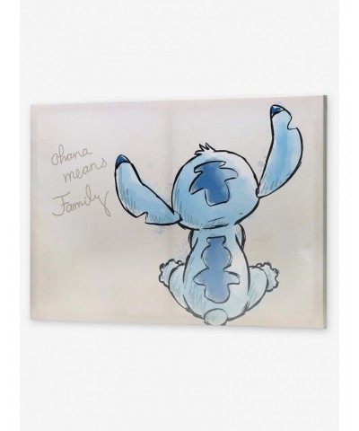 Disney Lilo & Stitch Back View Ohana Means Family Canvas Wall Decor $29.67 Décor