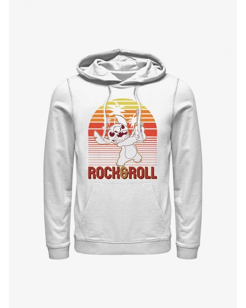 Disney Lilo & Stitch Rock And Roll Stitch Hoodie $15.80 Hoodies