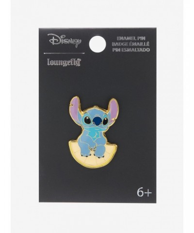 Loungefly Disney Lilo & Stitch Lemon Enamel Pin $3.80 Pins