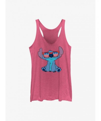 Dsny Lilo Stch Stitch Sunglasses Girls Raw Edge Tank $10.36 Tanks