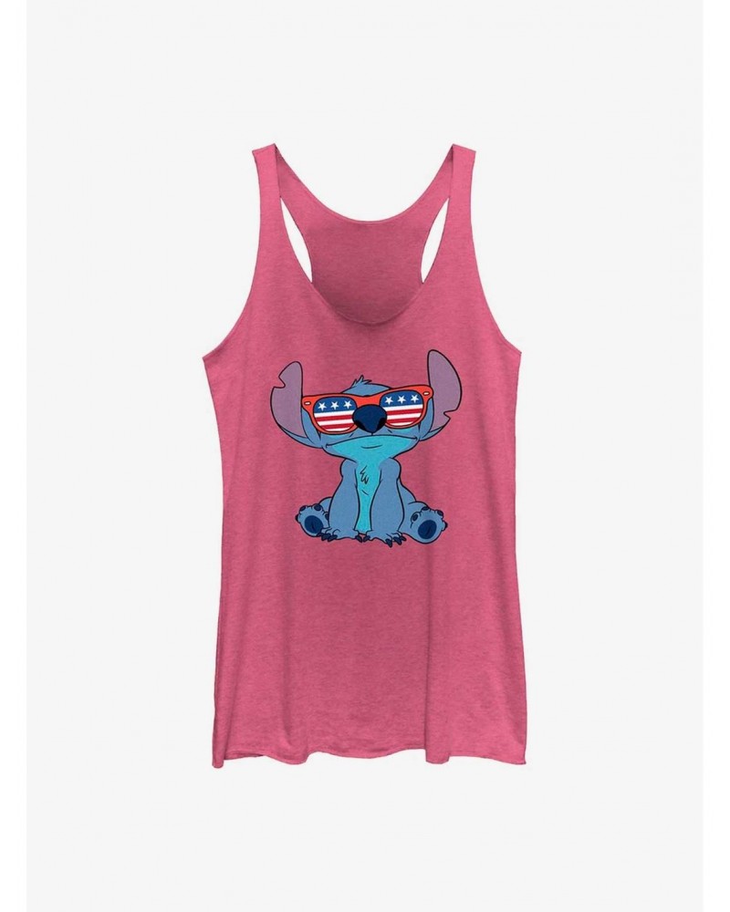 Dsny Lilo Stch Stitch Sunglasses Girls Raw Edge Tank $10.36 Tanks