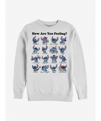 Disney Lilo & Stitch Moods Crew Sweatshirt $9.45 Sweatshirts