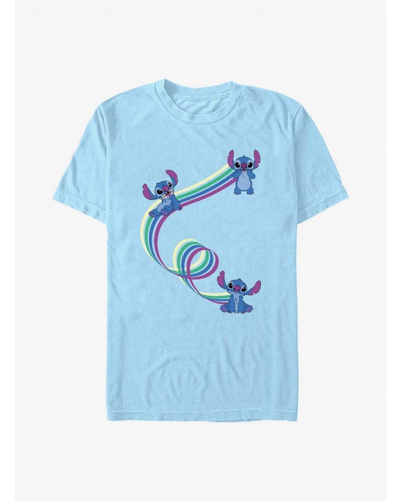 Disney Lilo & Stitch Ribbon Stitches T-Shirt $8.22 T-Shirts