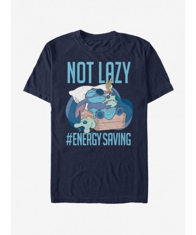 Disney Lilo & Stitch Lazy Energy T-Shirt $6.69 T-Shirts