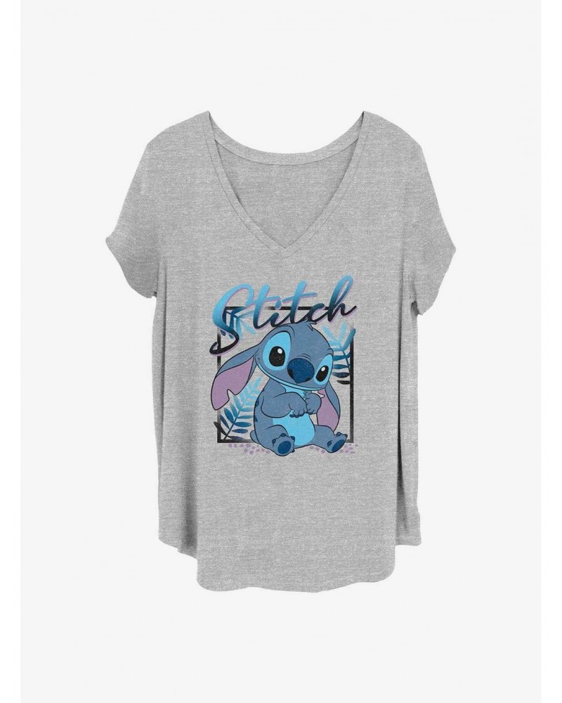 Disney Lilo & Stitch Little Stitch Girls T-Shirt Plus Size $7.63 T-Shirts