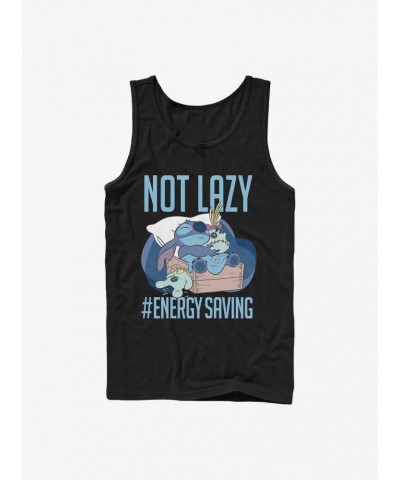 Disney Lilo & Stitch Not Lazy Energy Saving Tank $7.37 Tanks