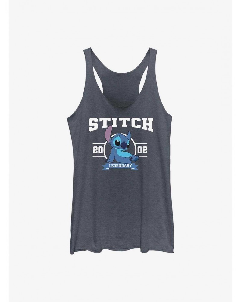 Dsny Lilo Stch Stitch Est 2002-1 Girls Raw Edge Tank $10.36 Tanks