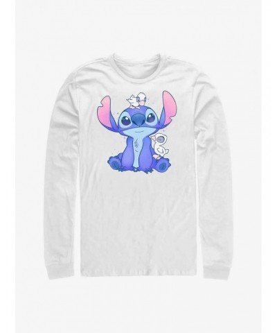 Disney Lilo & Stitch Cute Ducks Long-Sleeve T-Shirt $12.90 T-Shirts