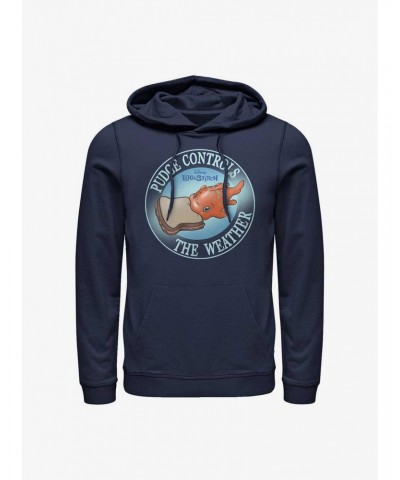 Disney Lilo & Stitch Pudge Controls The Weather Hoodie $11.14 Hoodies