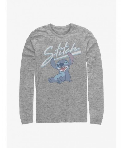 Disney Lilo & Stitch Wink Long-Sleeve T-Shirt $8.69 T-Shirts