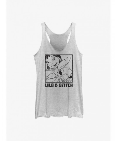 Disney Lilo & Stitch Photo Shot Snap Girls Tank $9.32 Tanks