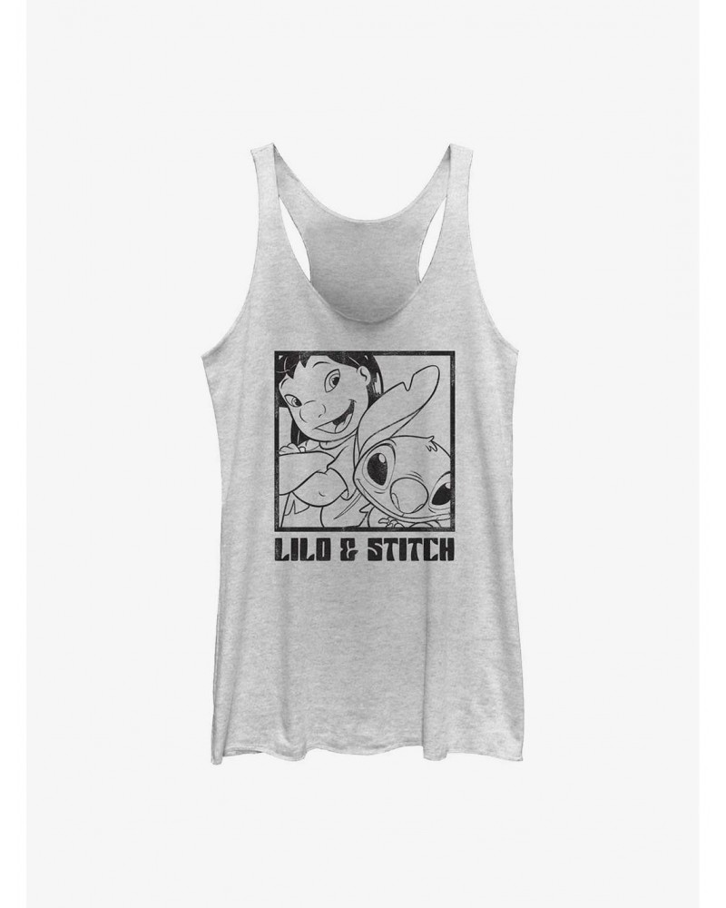 Disney Lilo & Stitch Photo Shot Snap Girls Tank $9.32 Tanks