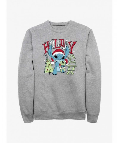 Disney Lilo & Stitch Holiday Aloha Sweatshirt $10.33 Sweatshirts