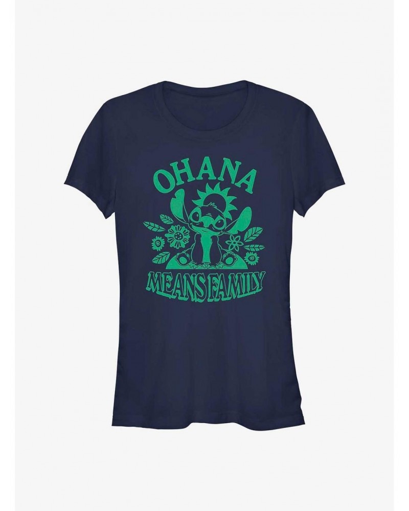 Disney Lilo & Stitch Ohana Girls T-Shirt $7.57 T-Shirts