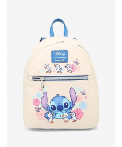 Loungefly Disney Lilo & Stitch Stitch With Ducks Mini Backpack $22.51 Backpacks