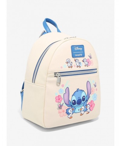 Loungefly Disney Lilo & Stitch Stitch With Ducks Mini Backpack $22.51 Backpacks