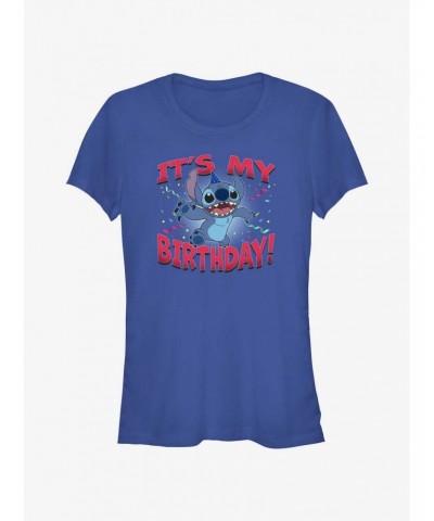 Disney Lilo & Stitch It's My Birthday Girls T-Shirt $9.16 T-Shirts