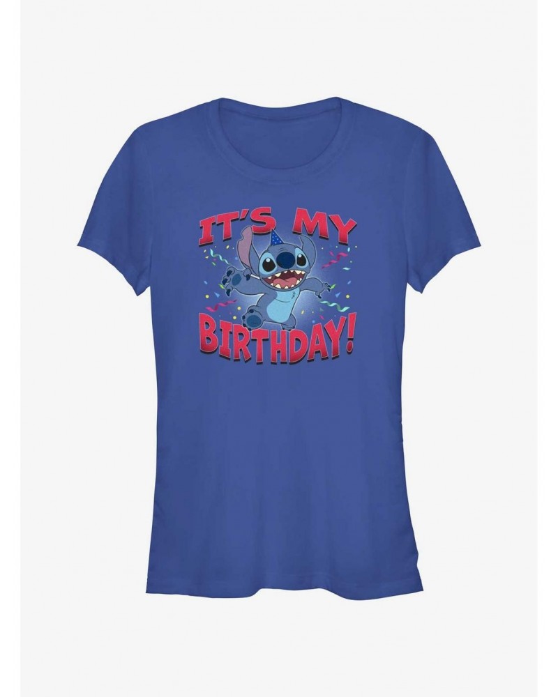 Disney Lilo & Stitch It's My Birthday Girls T-Shirt $9.16 T-Shirts