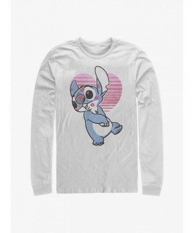 Disney Lilo & Stitch Kissy Faced Long-Sleeve T-Shirt $11.58 T-Shirts