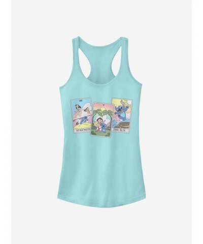 Disney Lilo & Stitch Lilo Stitch Tarot Girls Tank $7.97 Tanks