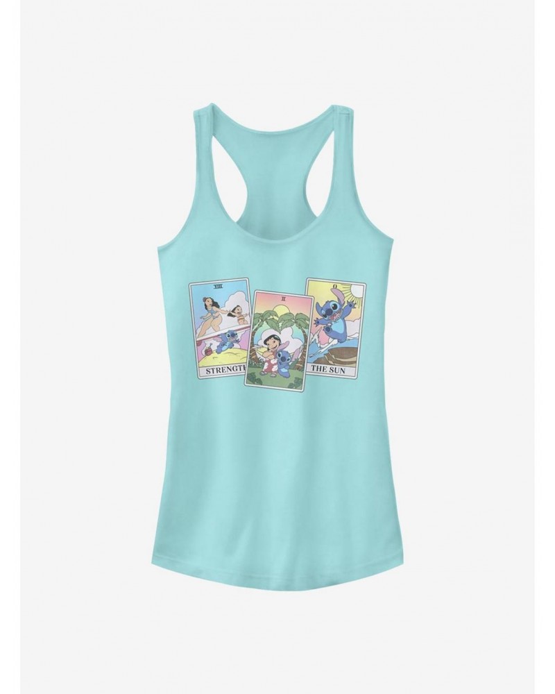 Disney Lilo & Stitch Lilo Stitch Tarot Girls Tank $7.97 Tanks