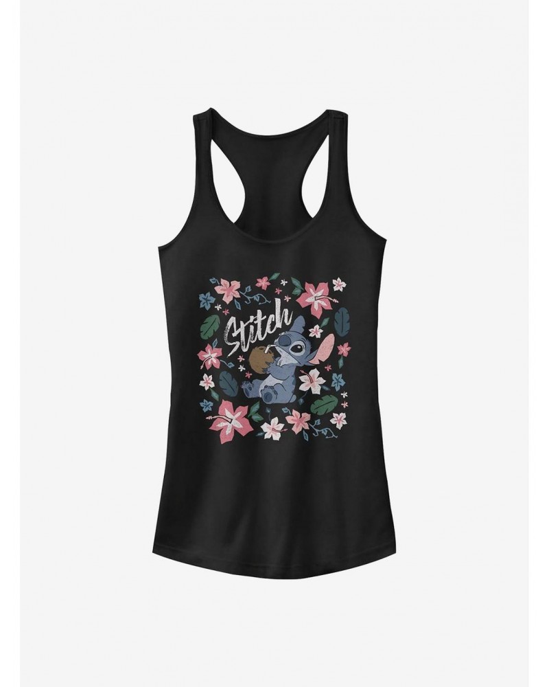 Disney Lilo & Stitch Tropical Stitch Girls Tank $6.18 Tanks