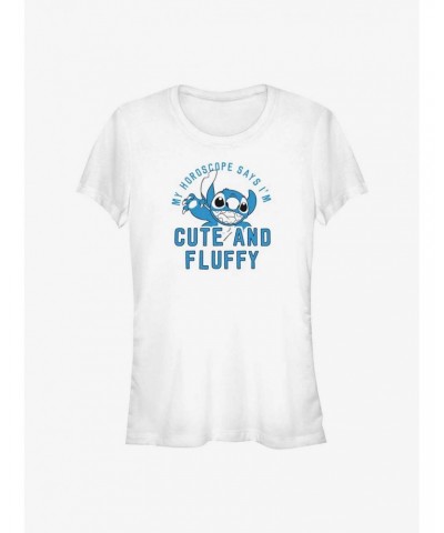 Dsny Lilo Stch Fluffy Horoscope Girls T-Shirt $7.17 T-Shirts