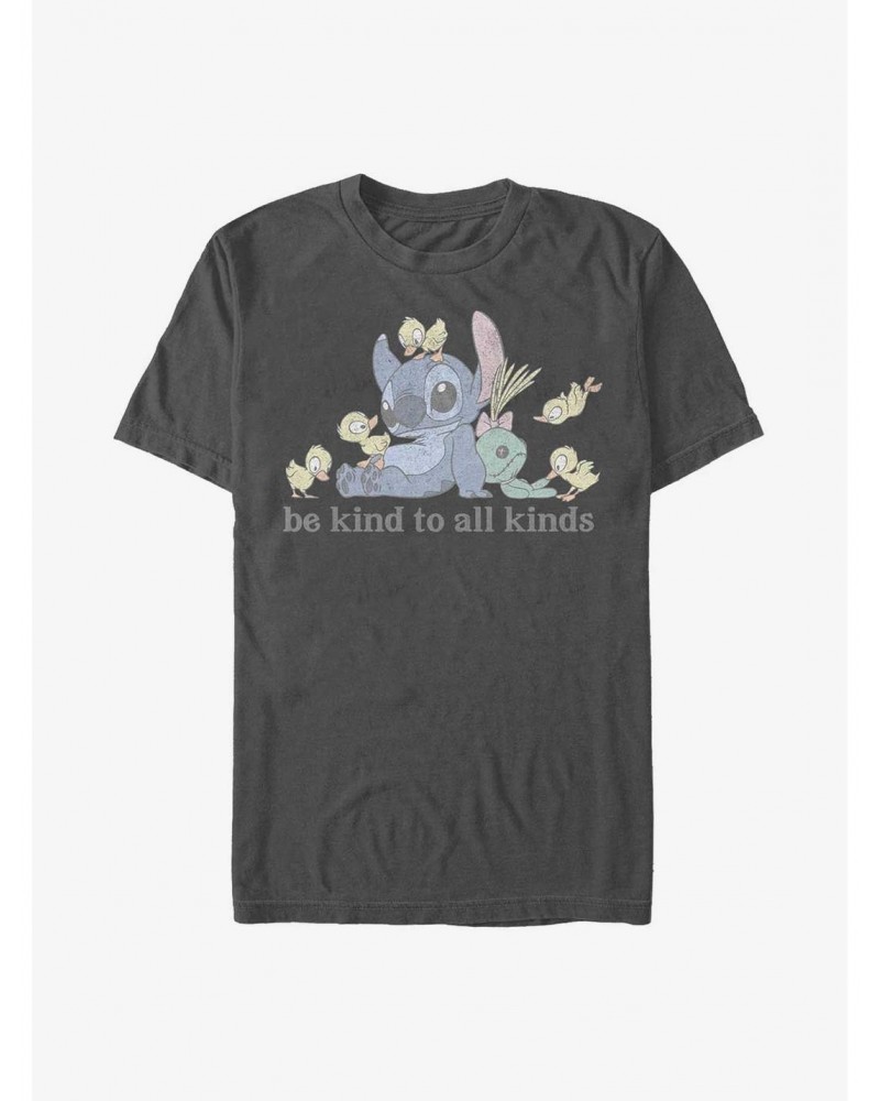 Disney Lilo & Stitch Be Kind To All Kinds T-Shirt $9.56 T-Shirts