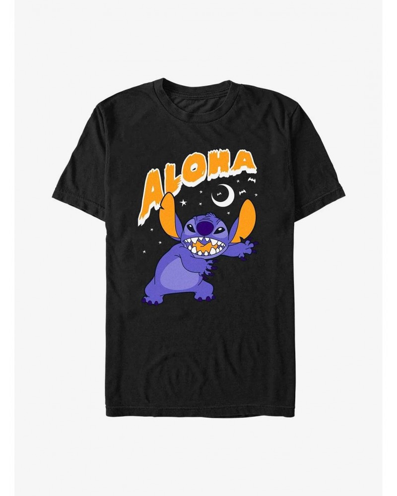 Disney Lilo & Stitch Spooky Aloha T-Shirt $8.60 T-Shirts