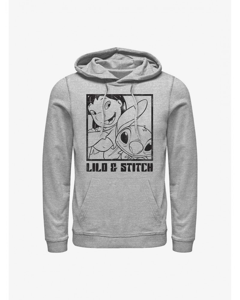 Disney Lilo & Stitch Photo Shot Snap Hoodie $13.29 Hoodies